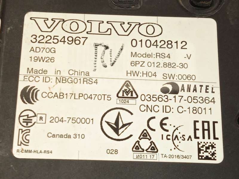 Recambio de modulo electronico para volvo xc40 (536) t3 referencia OEM IAM 32254967 4