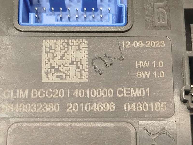 Recambio de modulo electronico para jeep avenger referencia OEM IAM 9848932380 - Negro 3