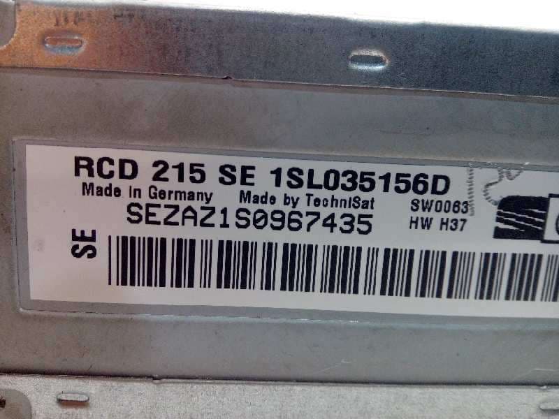 Recambio de sistema audio / radio cd para seat mii (kf1) 1.0 referencia OEM IAM 1SL035156D - Blanco 4