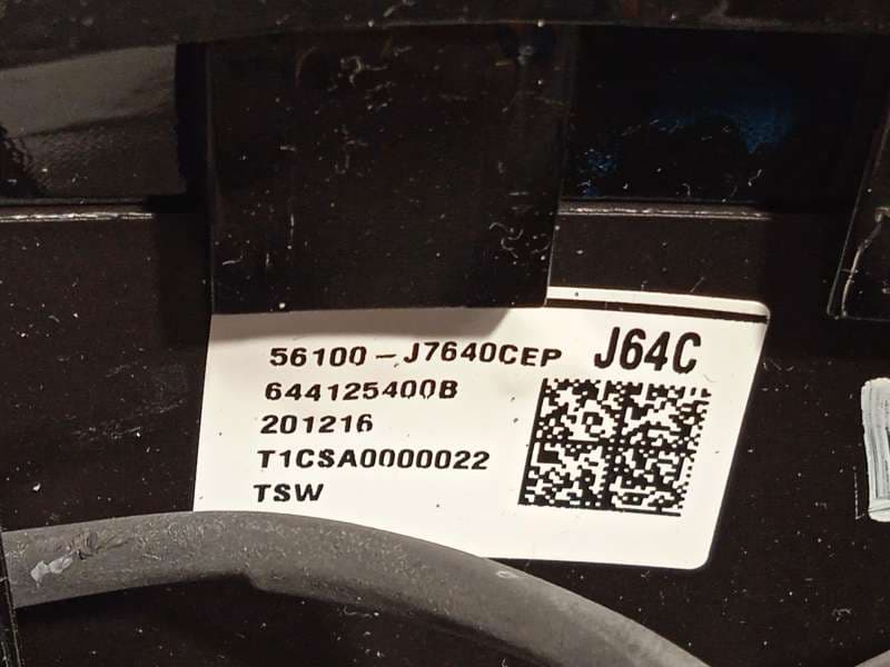Recambio de volante para kia xceed (cd) 1.5 t-gdi referencia OEM IAM 56100J7040CEP - Blanco 6