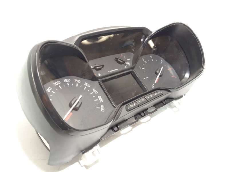 Recambio de cuadro instrumentos para citroën c3 feel referencia OEM IAM 9813361380 - Blanco