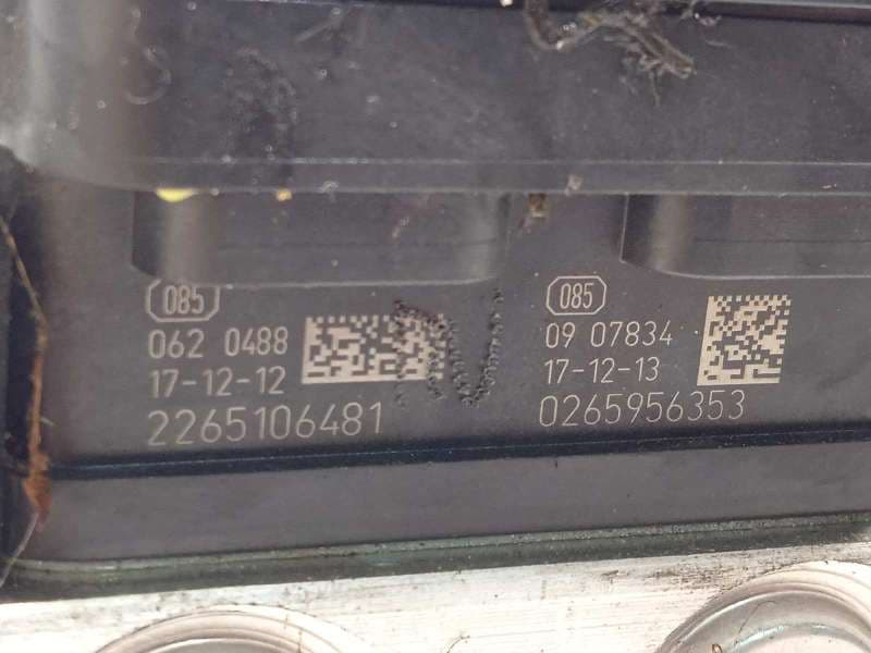 Recambio de abs para peugeot 308 referencia OEM IAM 9812786180 2265106481 269936 5