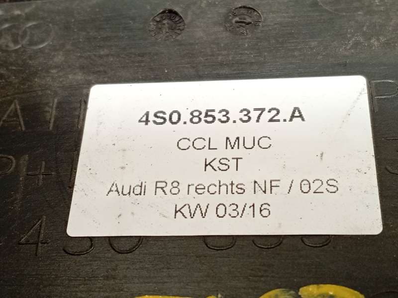 Recambio de moldura para audi r8 (4s3, 4sp) 5.2 fsi quattro referencia OEM IAM 4S0853372A - Amarillo 6