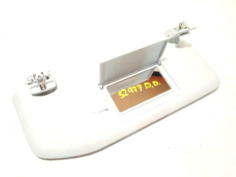 Recambio de parasol derecho para peugeot 208 (p2) active referencia OEM IAM 98100807PR - Blanco