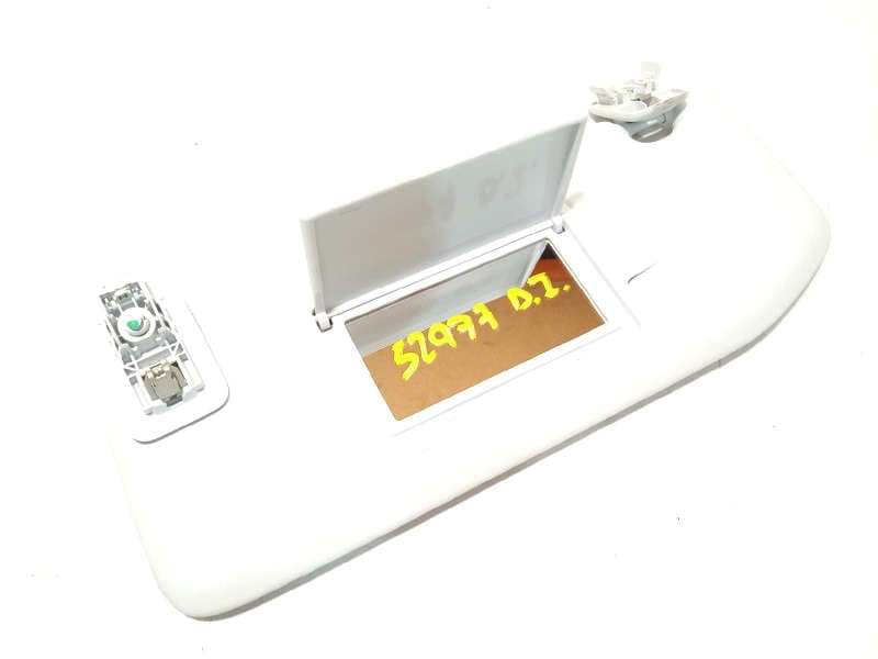 Recambio de parasol izquierdo para peugeot 208 (p2) active referencia OEM IAM 96738898PR - Blanco