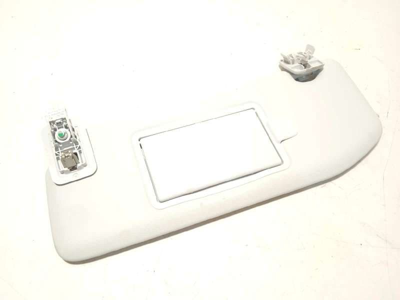 Recambio de parasol izquierdo para peugeot 208 (p2) active referencia OEM IAM 96738898PR - Blanco 2