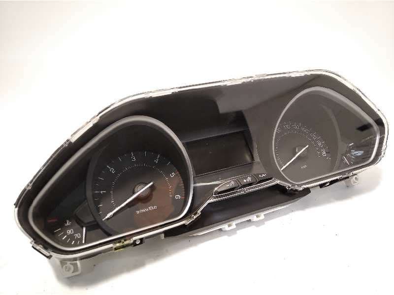 Recambio de cuadro instrumentos para peugeot 208 style referencia OEM IAM 9813848980 - Blanco
