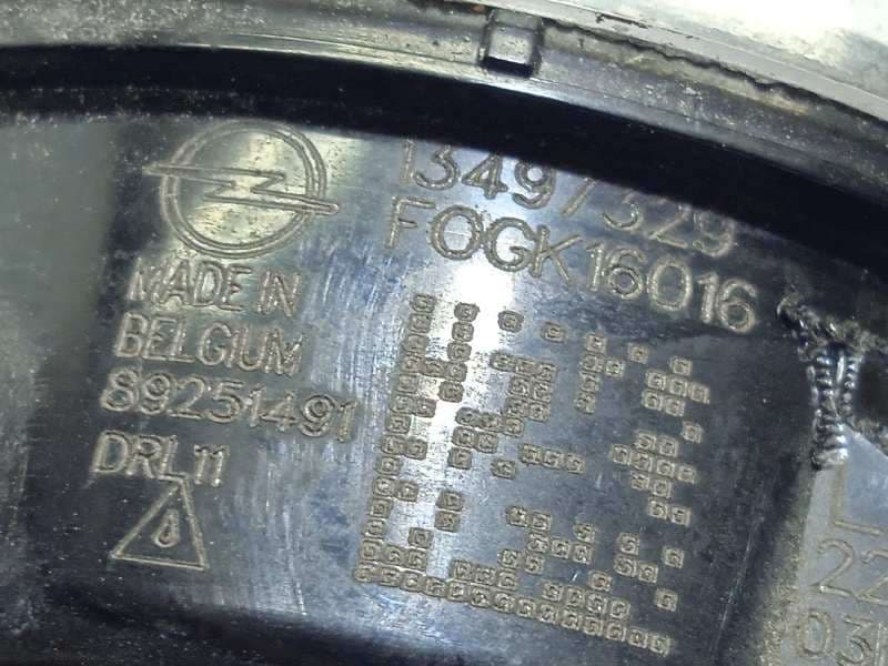 Recambio de faro antiniebla izquierdo para opel corsa f 1.2 referencia OEM IAM 13497329 - Blanco 3