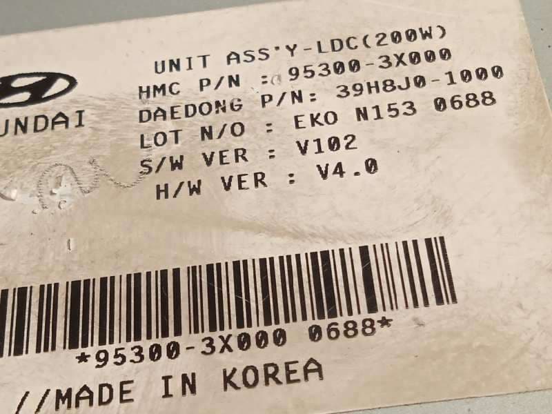 Recambio de modulo electronico para hyundai i30 (gd) style referencia OEM IAM 953003X000 - Negro 4