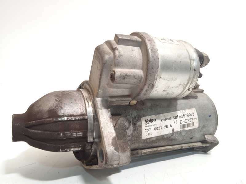 Recambio de motor arranque para opel corsa e business referencia OEM IAM 55578093  D6G332 - Blanco