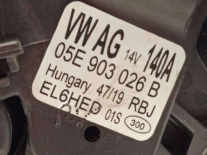 Recambio de alternador para volkswagen t-cross 1.0 tsi referencia OEM IAM 05E903026B - Blanco 5
