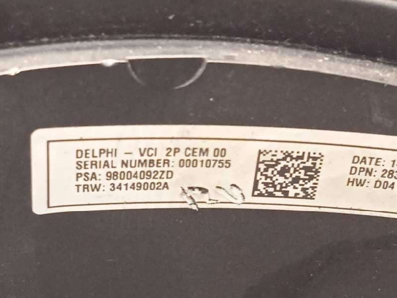 Recambio de volante para citroën c4 cactus shine referencia OEM IAM 98031272YC  98004092ZD - Rojo 6