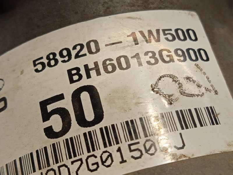 Recambio de abs para kia rio drive referencia OEM IAM 589201W500 BE6003G901 BH6013G900 - Blanco 5