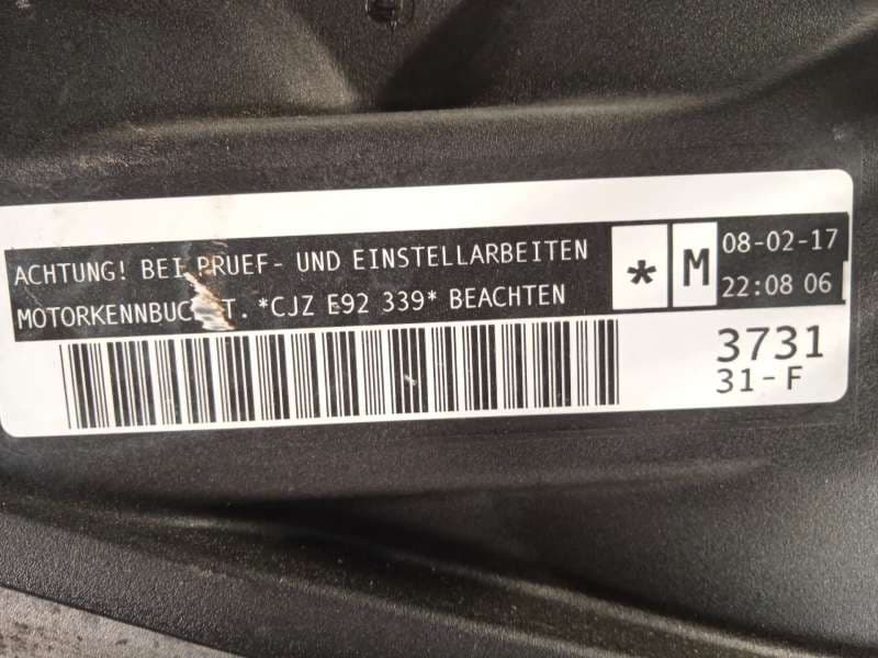 Recambio de motor completo para seat ibiza (6p1) reference referencia OEM IAM CJZC - Blanco 6