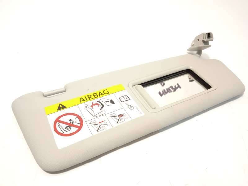 Recambio de parasol derecho para audi q3 (8ug) 2.0 16v tfsi referencia OEM IAM 8U0857552AC - Blanco