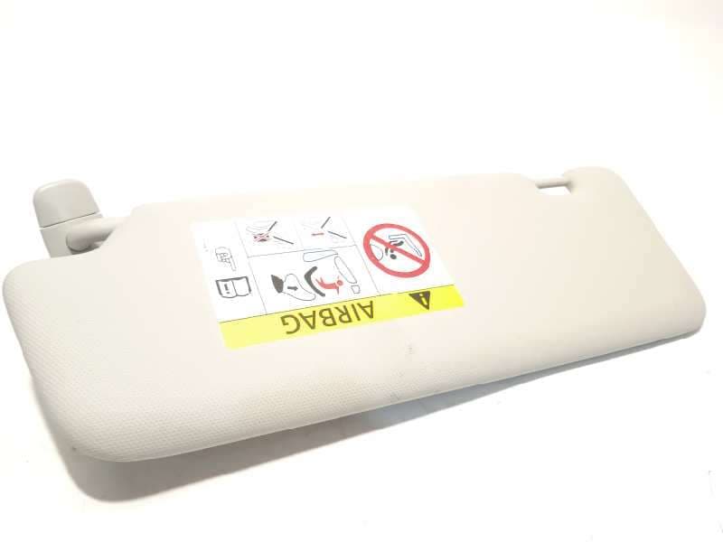 Recambio de parasol derecho para audi q3 (8ug) 2.0 16v tfsi referencia OEM IAM 8U0857552AC - Blanco 3