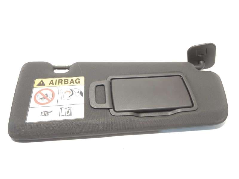 Recambio de parasol derecho para renault clio v 1.0 tce referencia OEM IAM 964007349R - Negro 2