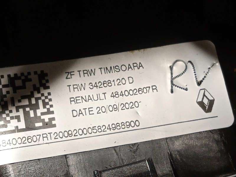 Recambio de volante para renault clio v 1.0 tce referencia OEM IAM 484002607R - Negro 5
