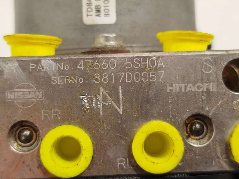 Recambio de abs para nissan leaf acenta referencia OEM IAM 476605SH0A  TD8417 5