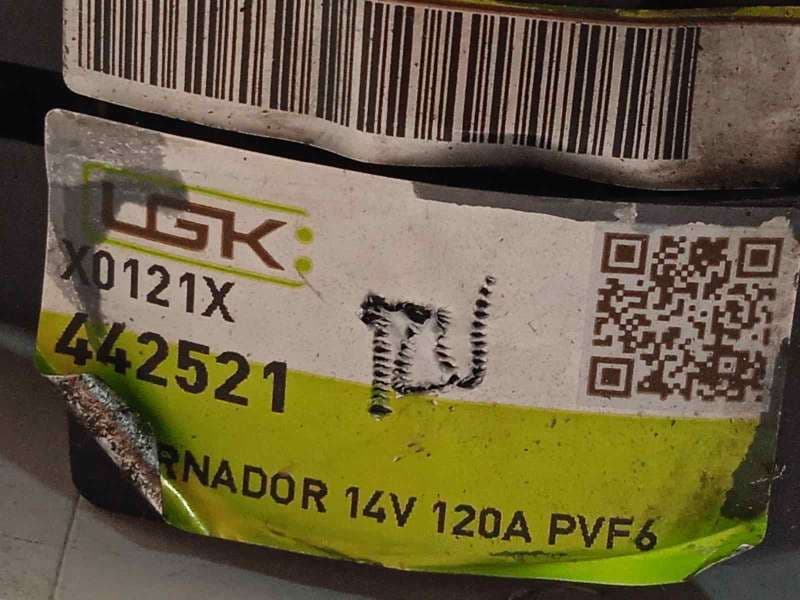 Recambio de alternador para renault clio iii exception referencia OEM IAM 442521  X0121X - Negro 4