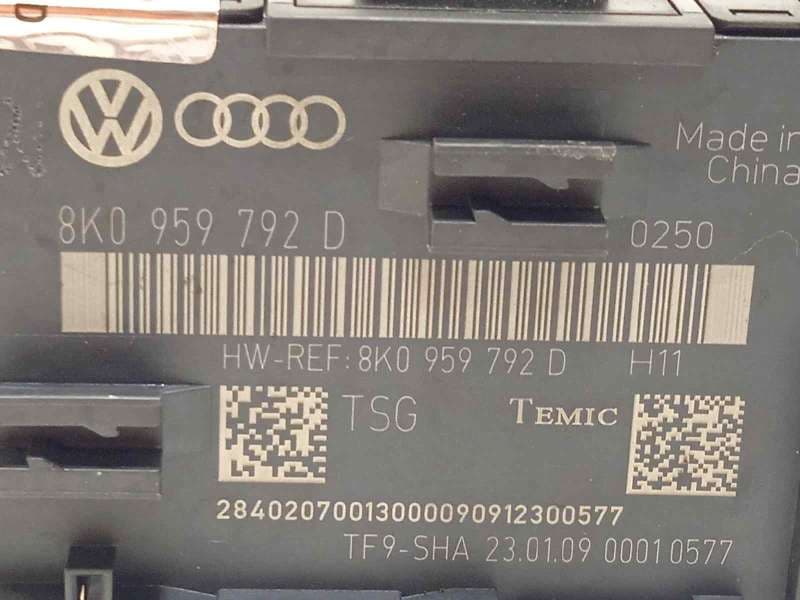 Recambio de modulo confort para audi s4 avant (8k5) 3.0 tfsi referencia OEM IAM 8K0959792D - Negro 4
