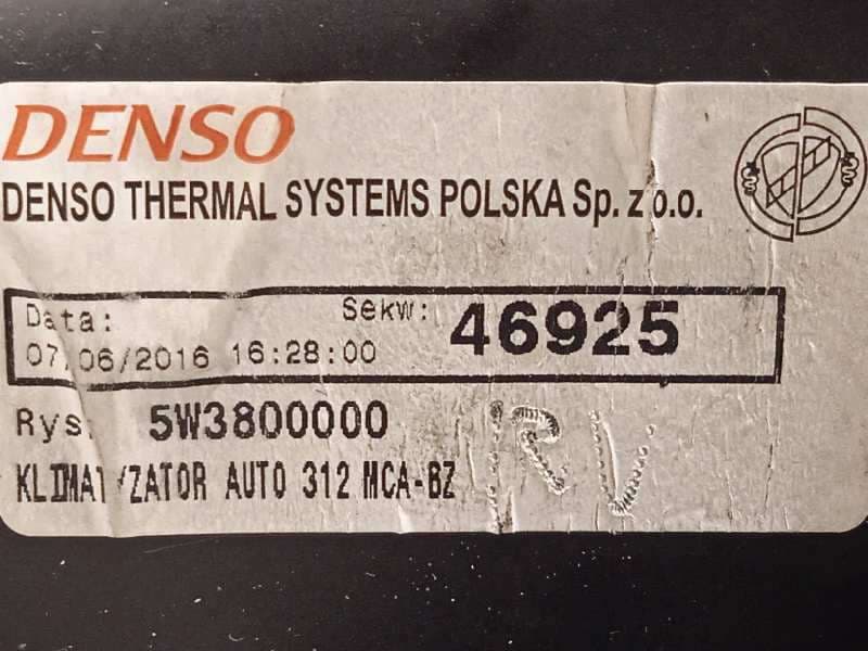 Recambio de motor calefaccion para fiat 500 1.2 referencia OEM IAM 5W3800000 - Verde 4