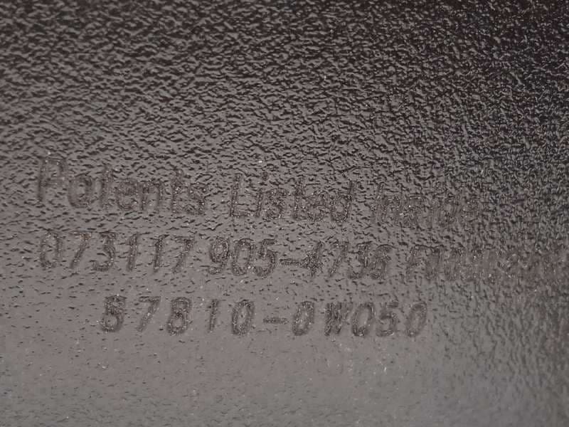 Recambio de espejo interior para toyota prius (zvw50) basis referencia OEM IAM 878100WQ50 - Gris 4