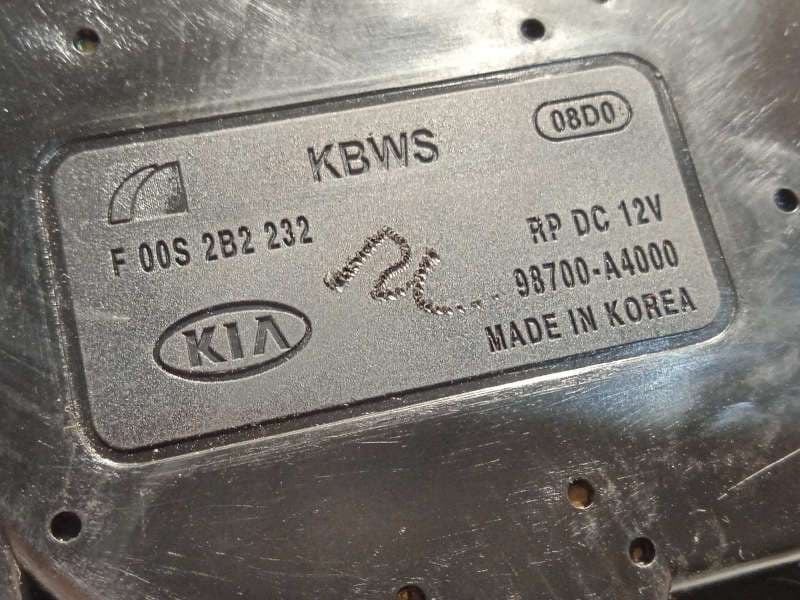 Recambio de motor limpia trasero para kia carens ( ) basic referencia OEM IAM 98700A4000 - Blanco 4