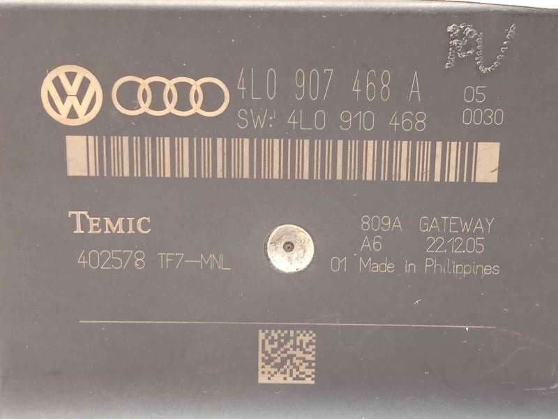 Recambio de modulo electronico para audi q7 (4l) 3.0 tdi referencia OEM IAM 4L0907468A - Negro 3