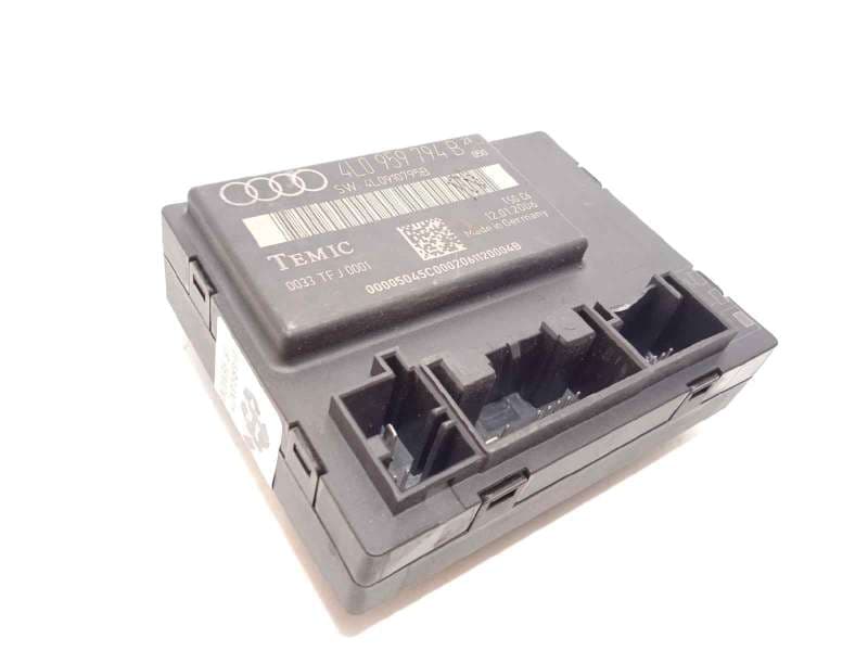 Recambio de modulo confort para audi q7 (4l) 3.0 tdi referencia OEM IAM 4L0959794B - Negro