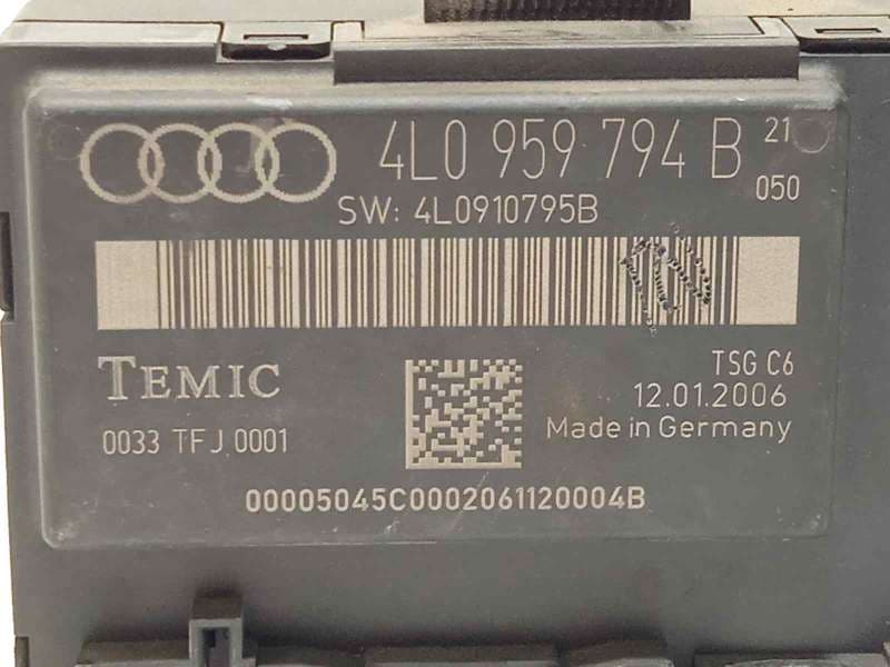 Recambio de modulo confort para audi q7 (4l) 3.0 tdi referencia OEM IAM 4L0959794B - Negro 4