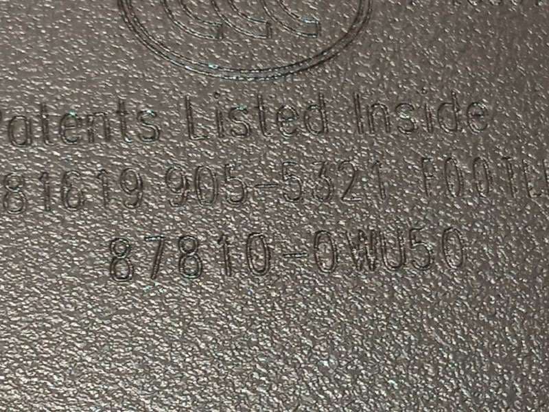 Recambio de espejo interior para lexus es 300h referencia OEM IAM 878100WU50 - Gris 4