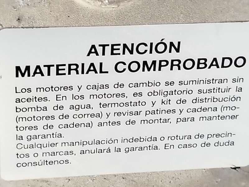 Recambio de motor completo para skoda karoq (nu7, nd7) 1.5 tsi referencia OEM IAM DXDB 10