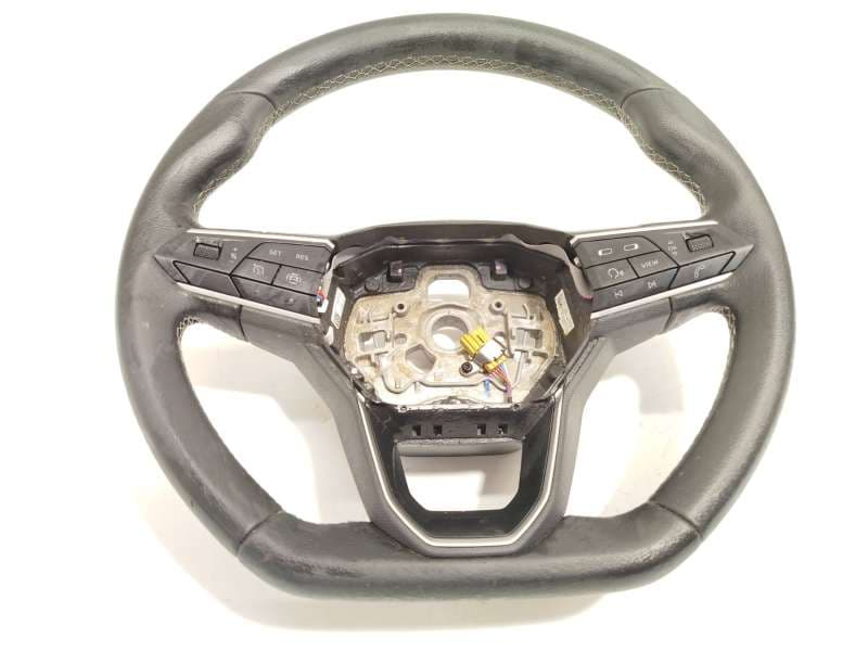 Recambio de volante para seat ibiza v (kj1, kjg) 1.0 tsi referencia OEM IAM 5FA419091BFOE - Blanco