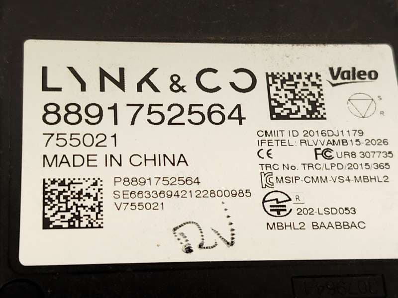 Recambio de modulo electronico para lynk & co 01 phev referencia OEM IAM 8891752564 - Negro 4