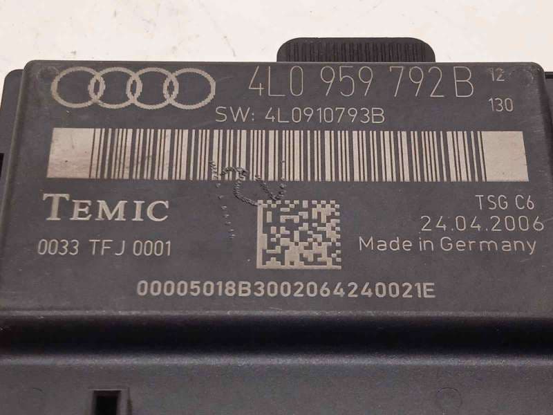 Recambio de modulo confort para audi q7 (4l) 3.0 tdi referencia OEM IAM 4L0959792B - Negro 4