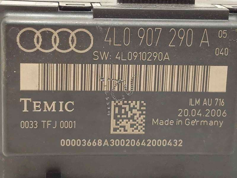 Recambio de modulo confort para audi q7 (4l) 3.0 tdi referencia OEM IAM 4L0907290A - Negro 3