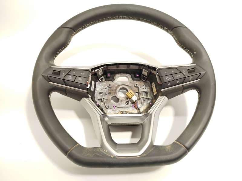 Recambio de volante para seat leon (kl1, klg) 2.0 tdi referencia OEM IAM 5FA419091GEWVV - Blanco
