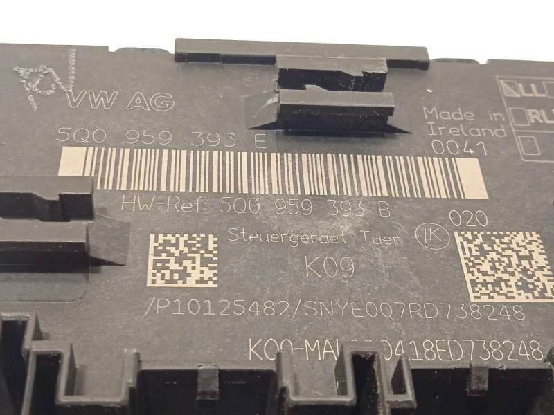 Recambio de modulo confort para audi q2 (gab) 1.6 tdi referencia OEM IAM 5Q0959393E - Negro 3