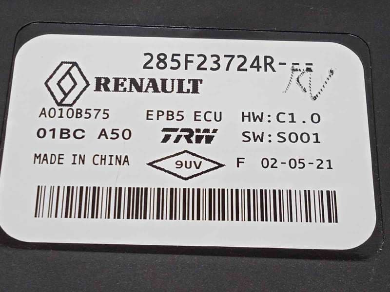 Recambio de modulo electronico para renault captur ii referencia OEM IAM 285F23724R - Blanco 4
