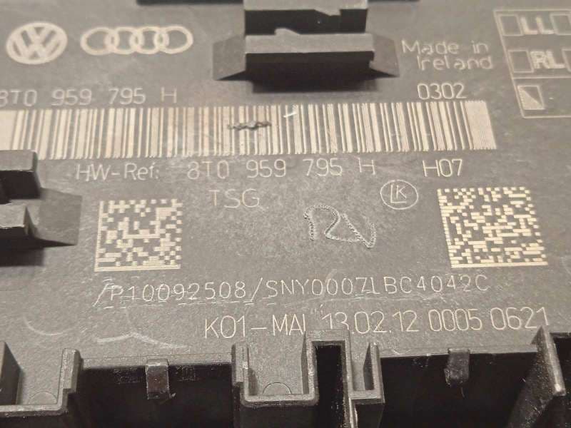 Recambio de centralita confort para audi a4 ber. (b8) básico referencia OEM IAM 8T0959795H - Negro 4
