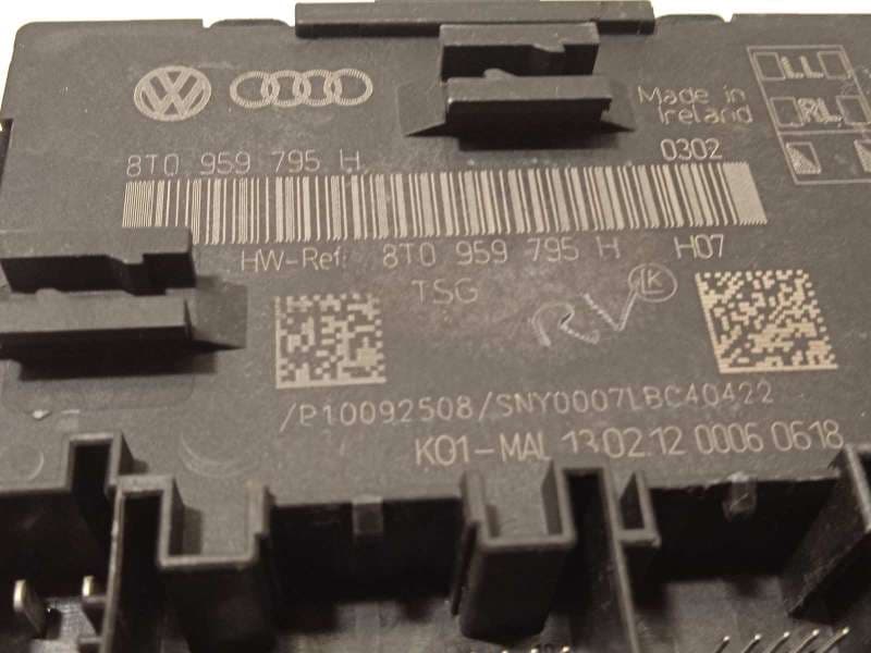 Recambio de centralita confort para audi a4 ber. (b8) básico referencia OEM IAM 8T0959795H - Negro 3