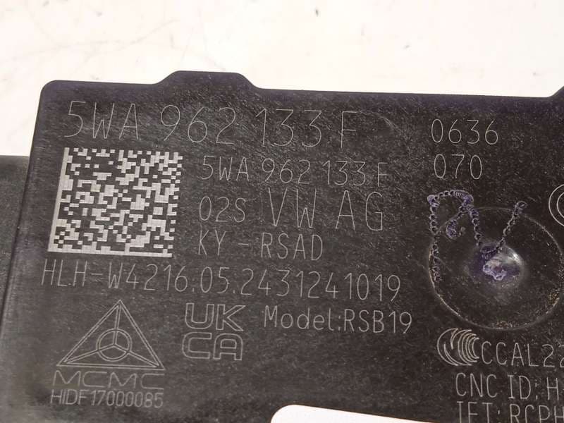 Recambio de antena para seat leon (kl1, klg) 1.0 tsi referencia OEM IAM 5WA962133F - Azul 3