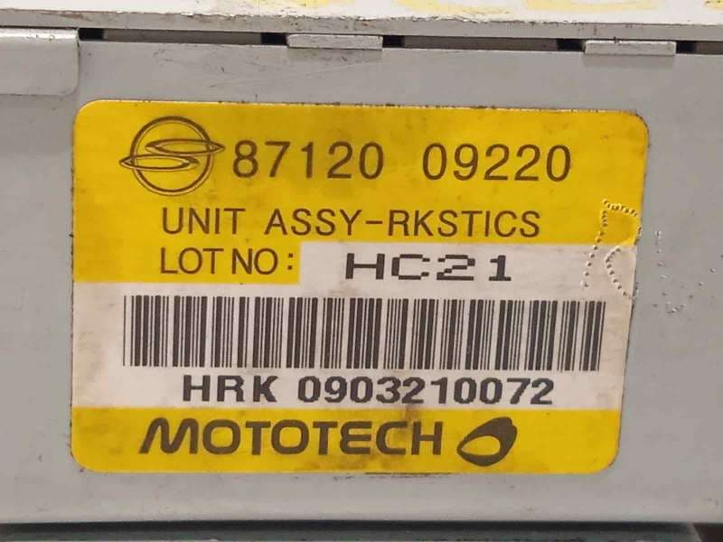 Recambio de modulo electronico para ssangyong kyron 2.0 referencia OEM IAM 8712009220 - Negro 4