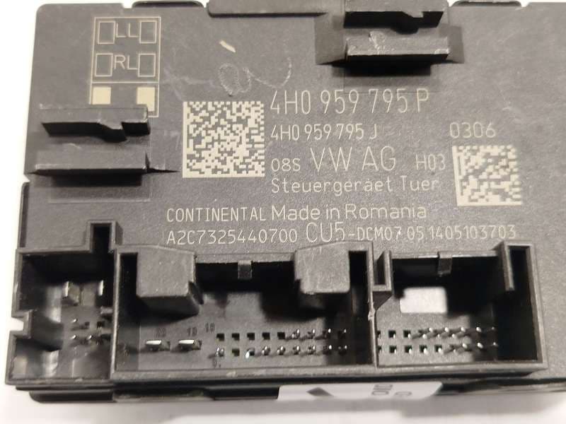 Recambio de modulo confort para porsche panamera (970) 3.0 d referencia OEM IAM 4H0959795P - Blanco 4