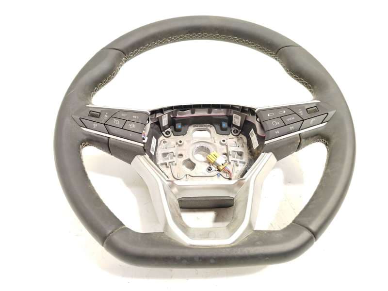 Recambio de volante para seat arona (kj7, kjp) 1.0 tsi referencia OEM IAM 5FF419091WVV - Blanco