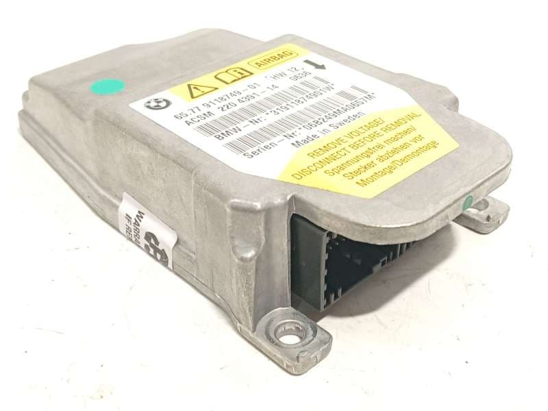 Recambio de centralita airbag para bmw 5 (e60) 520 d referencia OEM IAM 65779118749 - Azul