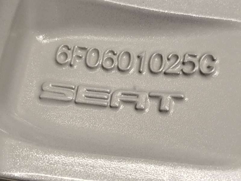 Recambio de llanta para seat ibiza v (kj1, kjg) 1.0 tsi referencia OEM IAM 6F0601025G8Z8 - Blanco 8