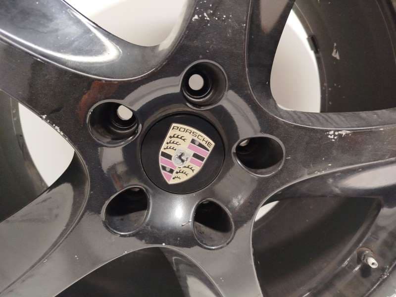 Recambio de llanta para porsche cayenne (9pa) s 4.8 referencia OEM IAM 7L5601025K - Negro 4