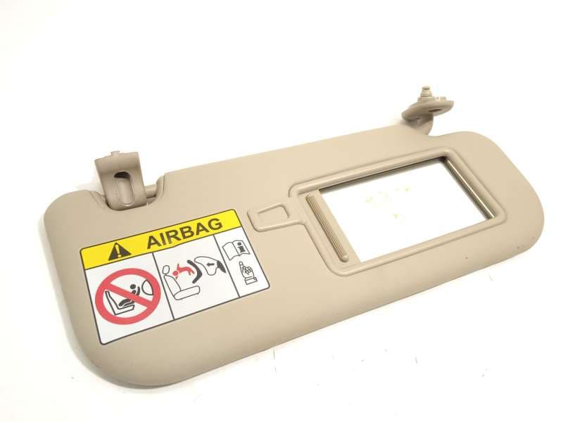 Recambio de parasol derecho para kia carens iv 1.7 crdi referencia OEM IAM 85220A4100DCM - Blanco